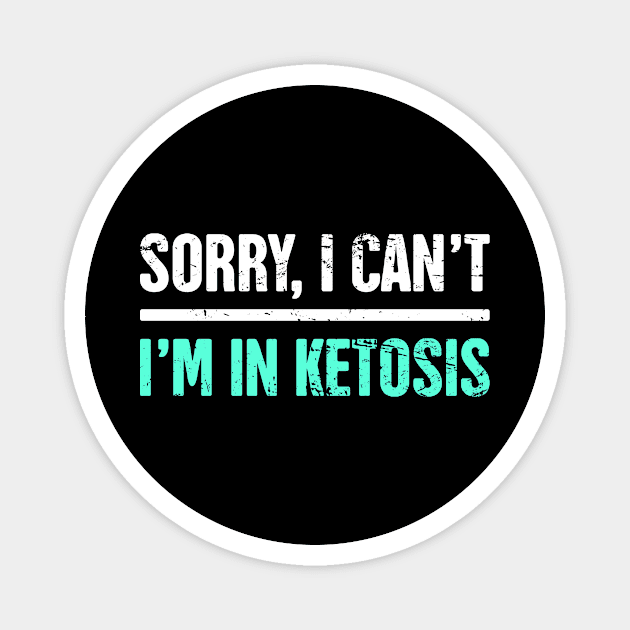 Ketosis | Funny Keto Graphic Magnet by Wizardmode